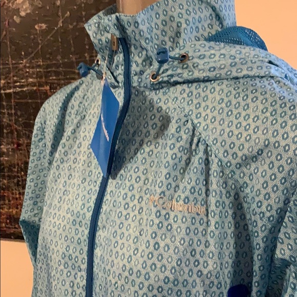 NWT Columbia Hooded Windbreaker Jacket - Picture 4 of 8